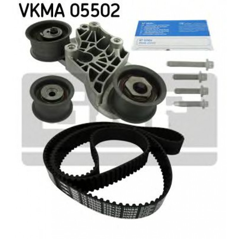 VKMA 05502 SKF Комплект ГРМ (ремінь + ролик)